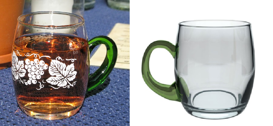 Viertel (Trinkglas) - 2 Gläser